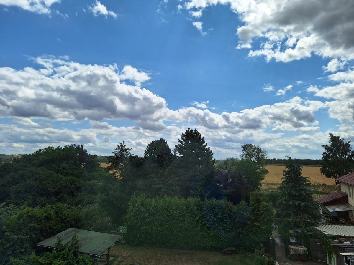Gaststaette Und Pension Zur Schiene Merseburg Esterno foto